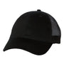 Valucap Hats Mens Sandwich Bill Adjustable Trucker Hat - Black