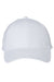 Valucap Hats S102 Mens Sandwich Bill Adjustable Trucker Hat White Flat Front