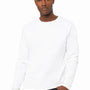 Bella + Canvas Mens Fleece Crewneck Sweatshirt - DTG White