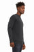 Bella + Canvas BC3945/3945 Mens Fleece Crewneck Sweatshirt DTG Dark Grey Model Side