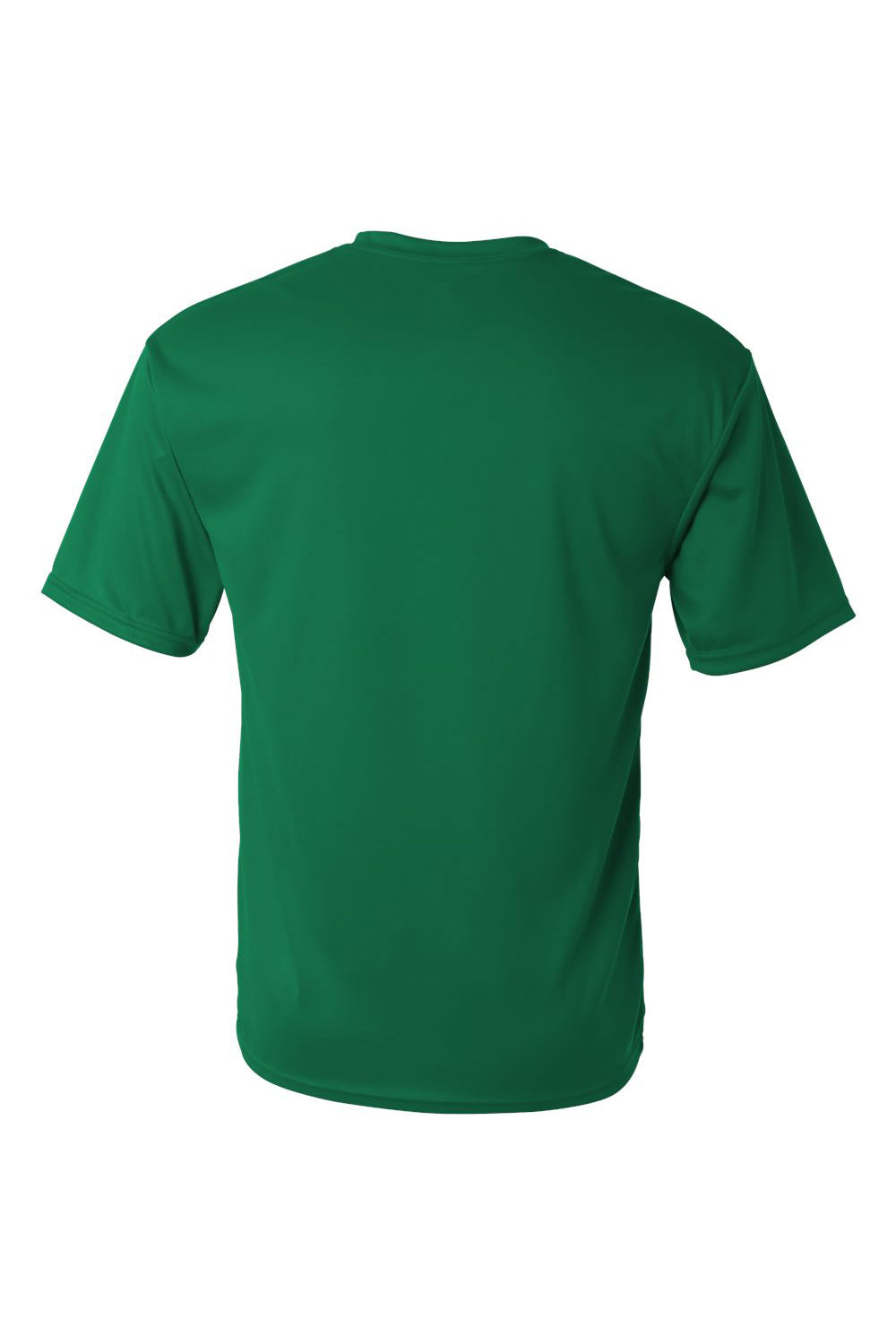 C2 Sport 5100 Mens Performance Moisture Wicking Short Sleeve Crewneck T-Shirt Kelly Green Flat Back