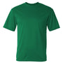 C2 Sport Mens Performance Moisture Wicking Short Sleeve Crewneck T-Shirt - Kelly Green - NEW