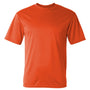 C2 Sport Mens Performance Moisture Wicking Short Sleeve Crewneck T-Shirt - Burnt Orange - NEW