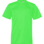 C2 Sport Youth Performance Moisture Wicking Short Sleeve Crewneck T-Shirt - Lime Green - NEW