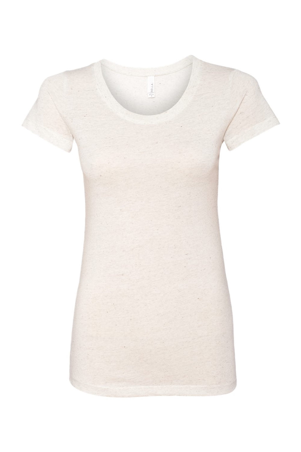 Bella + Canvas BC8413/8413 Womens Short Sleeve Crewneck T-Shirt Oatmeal Flat Front