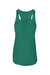 Bella + Canvas BC8800/8800 Womens Flowy Tank Top Kelly Green Flat Back