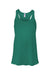 Bella + Canvas BC8800/8800 Womens Flowy Tank Top Kelly Green Flat Front