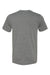 Bella + Canvas BC3001U Mens USA Made Jersey Short Sleeve Crewneck T-Shirt Heather Deep Grey Flat Back