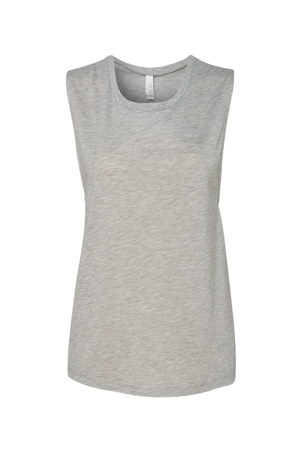 Bella + Canvas BC8803/B8803/8803 Womens Flowy Muscle Tank Top Heather Grey Flat Front