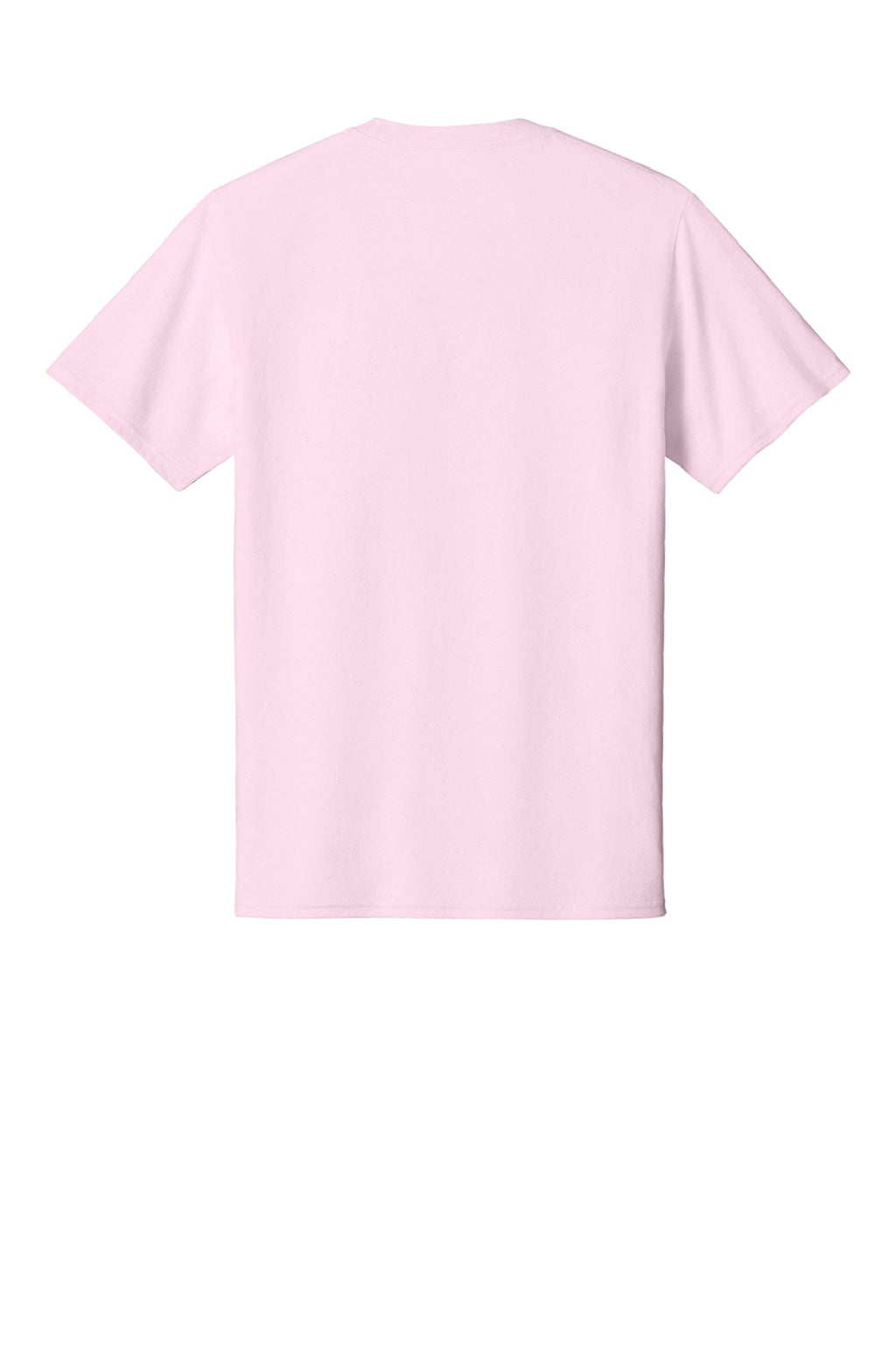 Port & Company PC54/PC54T Mens Core Short Sleeve Crewneck T-Shirt Cherry Blossom Pink Flat Back