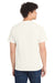 Port & Company PC54/PC54T Mens Core Short Sleeve Crewneck T-Shirt Ivory Model Back