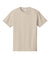 Port & Company PC54/PC54T Mens Core Short Sleeve Crewneck T-Shirt Light Sand Brown Flat Front