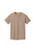 Port & Company PC54Y Youth Core Short Sleeve Crewneck T-Shirt Sand Brown Flat Front