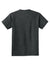 Port & Company PC54Y Youth Core Short Sleeve Crewneck T-Shirt Heather Black Flat Back