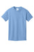Port & Company PC54Y Youth Core Short Sleeve Crewneck T-Shirt Carolina Blue Flat Front