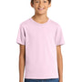 Port & Company Youth Core Short Sleeve Crewneck T-Shirt - Cherry Blossom Pink