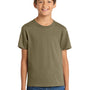 Port & Company Youth Core Short Sleeve Crewneck T-Shirt - Coyote Brown