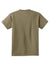 Port & Company PC54Y Youth Core Short Sleeve Crewneck T-Shirt Coyote Brown Flat Back