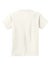 Port & Company PC54Y Youth Core Short Sleeve Crewneck T-Shirt Ivory Flat Back