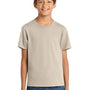 Port & Company Youth Core Short Sleeve Crewneck T-Shirt - Light Sand Brown