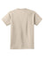 Port & Company PC54Y Youth Core Short Sleeve Crewneck T-Shirt Light Sand Brown Flat Back