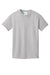 Port & Company PC54Y Youth Core Short Sleeve Crewneck T-Shirt Silver Grey Flat Front