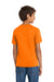 Port & Company PC54Y Youth Core Short Sleeve Crewneck T-Shirt Tennessee Orange Model Back