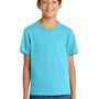 Port & Company Youth Core Short Sleeve Crewneck T-Shirt - Tidal Wave Blue