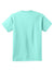Port & Company PC54Y Youth Core Short Sleeve Crewneck T-Shirt True Celadon Blue Flat Back