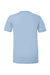 Bella + Canvas BC3001/3001C Mens Jersey Short Sleeve Crewneck T-Shirt Baby Blue Flat Back