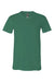 Bella + Canvas BC3005/3005 Mens Jersey Short Sleeve V-Neck T-Shirt Kelly Green Flat Front