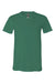 Bella + Canvas BC3005/3005/3655C Mens Jersey Short Sleeve V-Neck T-Shirt Kelly Green Flat Front
