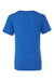 Bella + Canvas BC3413/3413C/3413 Mens Short Sleeve Crewneck T-Shirt True Royal Blue Flat Back