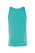 Bella + Canvas BC3480/3480 Mens Jersey Tank Top Teal Green Flat Back
