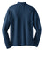 Nike 400099 Mens 1/4 Zip Sweatshirt Starlight Blue Flat Back