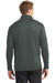 Nike 400099 Mens 1/4 Zip Sweatshirt Anthracite Grey Model Back