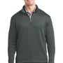 Nike Mens 1/4 Zip Sweatshirt - Anthracite Grey