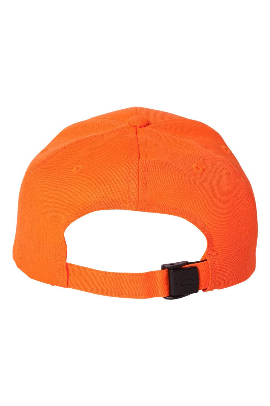 Kati Hats LC25 Mens Solid Crown w/ Camo Visor Adjustable Hat Blaze/Realtree Hardwoods Flat Back