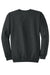 Port & Company PC78 Mens Core Pill Resistant Fleece Crewneck Sweatshirt Heather Black Flat Back