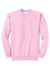 Port & Company PC78 Mens Core Pill Resistant Fleece Crewneck Sweatshirt Cherry Blossom Pink Flat Front