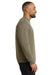 Port & Company PC78 Mens Core Pill Resistant Fleece Crewneck Sweatshirt Coyote Brown Model Side