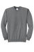 Port & Company PC78 Mens Core Pill Resistant Fleece Crewneck Sweatshirt Heather Graphite Grey Flat Front