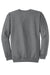 Port & Company PC78 Mens Core Pill Resistant Fleece Crewneck Sweatshirt Heather Graphite Grey Flat Back