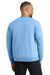 Port & Company PC78 Mens Core Pill Resistant Fleece Crewneck Sweatshirt Light Blue Model Back