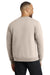 Port & Company PC78 Mens Core Pill Resistant Fleece Crewneck Sweatshirt Light Sand Brown Model Back