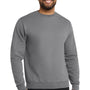 Port & Company Mens Core Pill Resistant Fleece Crewneck Sweatshirt - Medium Grey