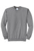 Port & Company PC78 Mens Core Pill Resistant Fleece Crewneck Sweatshirt Medium Grey Flat Front