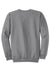 Port & Company PC78 Mens Core Pill Resistant Fleece Crewneck Sweatshirt Medium Grey Flat Back