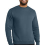 Port & Company Mens Core Pill Resistant Fleece Crewneck Sweatshirt - Steel Blue