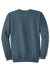 Port & Company PC78 Mens Core Pill Resistant Fleece Crewneck Sweatshirt Steel Blue Flat Back
